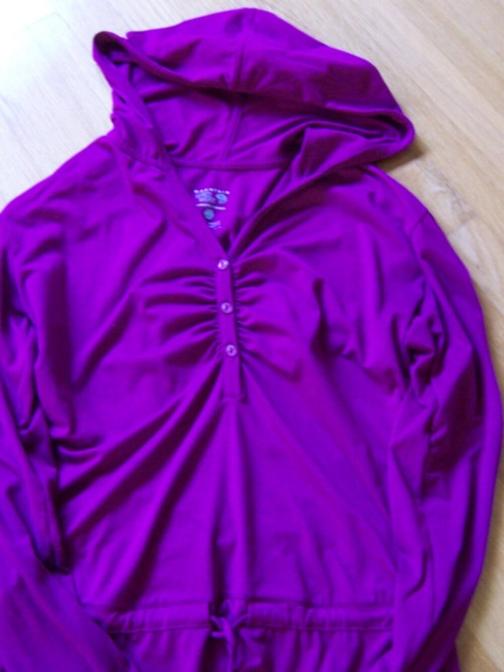 Mountain Hardware Long Sleeved Stretchy  HoodedActive Dress Size M